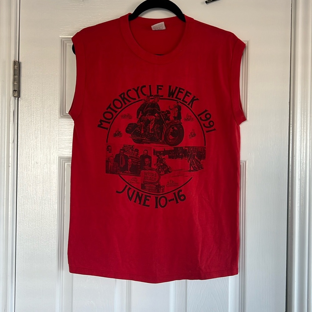 Vintage motorcycle tank